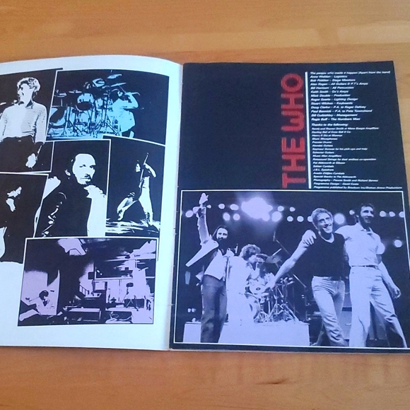 THE WHO Official TOUR BOOK Schlitz Rocks America Tour 1982 Concert Progr… - Picture 4 of 8